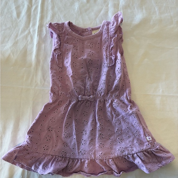 Feetje baby girl eyelet dress, legging, socks and headband 4 piece set 9m EUC - Picture 4 of 12